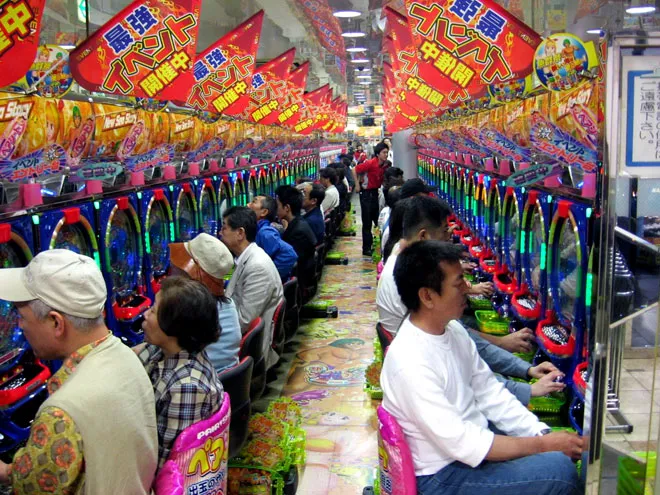 Shinjuku Cosmos Pachinko facility