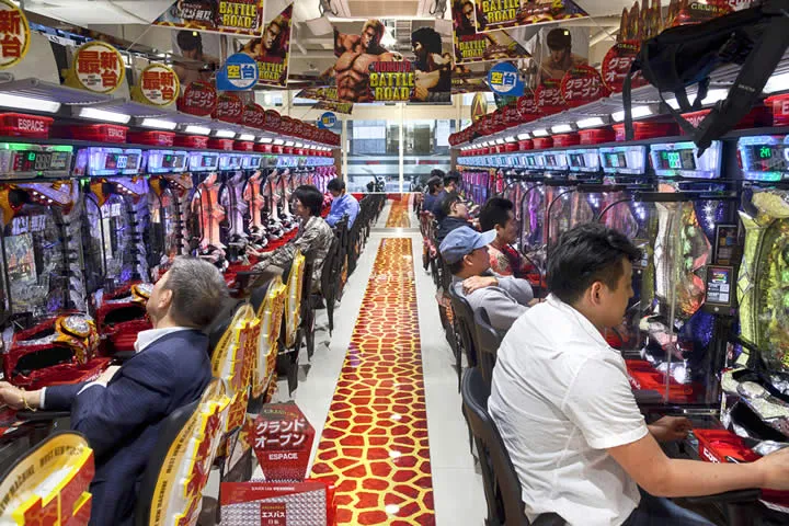 Tokyo pachinko venues