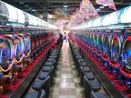 Pachinko hall interior